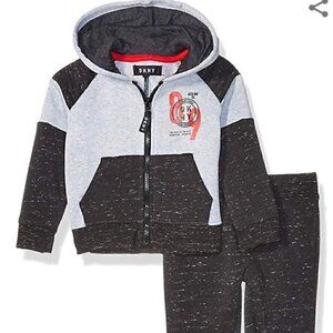 DKNY‎ Toddler Boy Sweatsuit Hoodies Set New Size 6